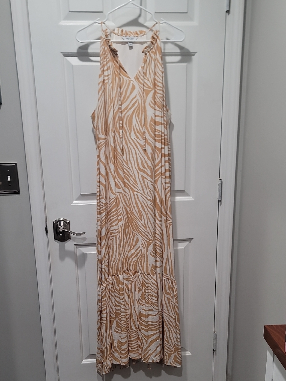 NWT Nine West Halter Maxi Dress XXL